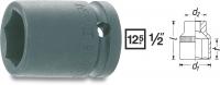 Udarni nastavak 1/2'' šesterokutni Socket impact Hexagonal, 1/2", metric size: 18 mm, length: 38 mm