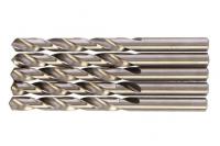 Boreri (svrdla) za metal Set svrdla spiralna / valjak, HSS-G, 5 kom., promjer svrdla: 9mm, ukupna dužina: 125mm, radna dužina: 81mm, namjena (materijal): čelik / Lijevano željezo