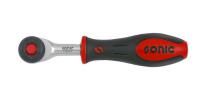 Račna 1/4'' Ratchet handle, 1/4 inch, profile: square, number of teeth: 52, length: 165 mm, type: rotatable handle 360°