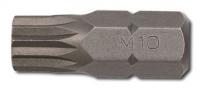 Bitovi odvijača 10mm TORX Insert bit SPLINE / XZN, size: M8, mandrel size metric: 10 mm, short, length: 30 mm