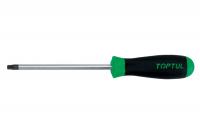 Odvijač TORX TAMPER Odvijač (Ravni) TORX Tamper, veličina: T9H, Standardna, dužina: 75 mm, ukupna dužina: 162 mm, ručka: protiv klizanja, vrh: Crna/Magnetski/otvrdnuti