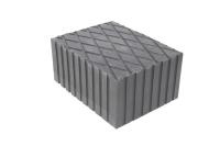 Pribor i rezervni dijelovi za dizalice Rubber pad {Rubber pad,} 160mmx120mmx type: rectangle, for lift (Manufacturer): EVERT