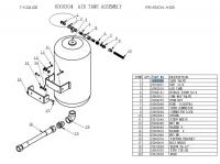 Pribor i rezervni dijelovi za montirke Evert sigurnosni ventil na spremniku, za montażownicy 885IT, 885IT + PL338, dio broj: 6000305, u Scheme broj 1