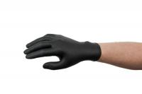 Rukavice Protective gloves, protective gloves MICROFLEX, powder free nitrile, size: 9/L, 100 pcs, colour: black, durability: EN ISO 21420:2020; EN ISO 374-5:2016, how to use: disposable