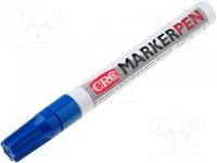Označavanje proizvoda Marker, plava, primjena: aluminij, beton, Dijelovi, drvo, Emajl, gumeni, metalni, papirnati, plastika, staklo