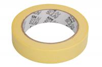 Ljepljiva traka Masking traka za zaštitu, materijal: papir, boja: žuta, dimenzije: 24mm/40m, količina u pakiranju: 6kom., otpornost temperature: 80°C