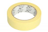 Ljepljiva traka Masking traka za zaštitu, materijal: papir, boja: žuta, dimenzije: 30mm/40m, količina u pakiranju: 5kom., otpornost temperature: 80°C
