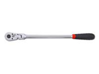Račna 1/2'' Ratchet handle, 1/2 inch, profile: square, number of teeth: 45, length: 440 mm, type: flexible; rattle head, rotating > 180°; reversible