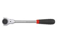 Račna 1/2'' Ratchet handle, 1/2 inch, profile: square, number of teeth: 72, length: 305 mm, type: reversible; swivel head