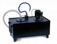 Strojni dijelovi i pribor Magnetni stalak za hlađenje bušenja, max. protok: 12l/min, kapacitet: 27l, snaga pumpe: 40W, 230V