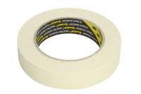 Ljepljiva traka Masking traka za zaštitu, materijal: papir, boja: žuta, dimenzije: 24mm/50m, količina u pakiranju: 9kom., otpornost temperature: 80°C