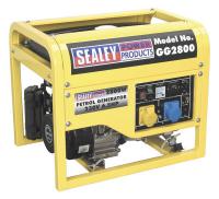 Benzinski agregati Sealey Snaga generatora 2800W 110/230V 6,5 km