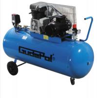 Klipni kompresor Klipni kompresor GUDEPOL serija Blue, nazivna snaga; 3kW, pritisak; 10bar, spremnik; 200l, napon; 400V, učinkovitost; 560l/min, broj klipova; 2kom.,razina buke; 80dB