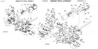 Pribor i rezervni dijelovi za montirke Evert pedale nosač za montażownicy LC890, 885IT, 885IT + PL338, dio broj: 6000398, u shemi br 52, 50