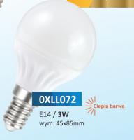 Izvor svjetla LED niti E14 LED BULB P45, voltage 220/240V, thread/shaft type: E14, light beam: 260 lm, color temperature: 3000K, distribution angle: 200°, power: 3W