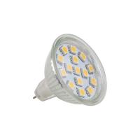 Izvor svjetla LED baze G4 LED žarulja MR16, napon 6/17V, vrsta navoja / osovine: GU5,3, snop svjetlosti: 320 lm, temperatura boje: 6000K, kut raspodjele: 120°, snaga: 4W
