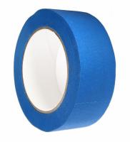 Ljepljiva traka Masking traka za zaštitu, materijal: papir, boja: plava, dimenzije: 24mm/50m, količina u pakiranju: 3kom., otpornost temperature: 80°C