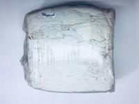 Pamučne krpe za čišćenje Papirna prešani blok, Pamuk, izrezati PROFITOOL 10 kg, boja: bijela