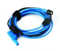 Pribor za osciloskop Mjerni kabel utikač BANANA 4mm, priključak: BNC, boja: plava