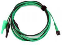 Pribor za osciloskop Mjerni kabel, tip: univerzalna, utikač BANANA 4mm, priključak: BNC, namjena: za osciloskop, boja: zelena