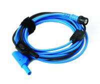 Pribor za osciloskop Mjerni kabel, tip: univerzalna, utikač BANANA 4mm, priključak: BNC, namjena: za osciloskop, boja: plava