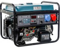 Benzinski agregati Generator napajanja 230/400V, snaga motora 13 KS, maksimalna snaga: 5,5kW, nazivna struja: 9,93/23,91A, utičnice: 1x12V DC, 1x16A (400V), 1x32A (230V); pokretanje: električno/manualno, sa sustavom var