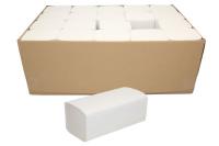 Papirnati ručnici Wiper paper towel, cellulose VELVET, type: ZZ, 20 pcs, colour: white, height:23cm, width:21cm