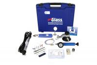 Glass repair tool kits Set of tools for glass repair